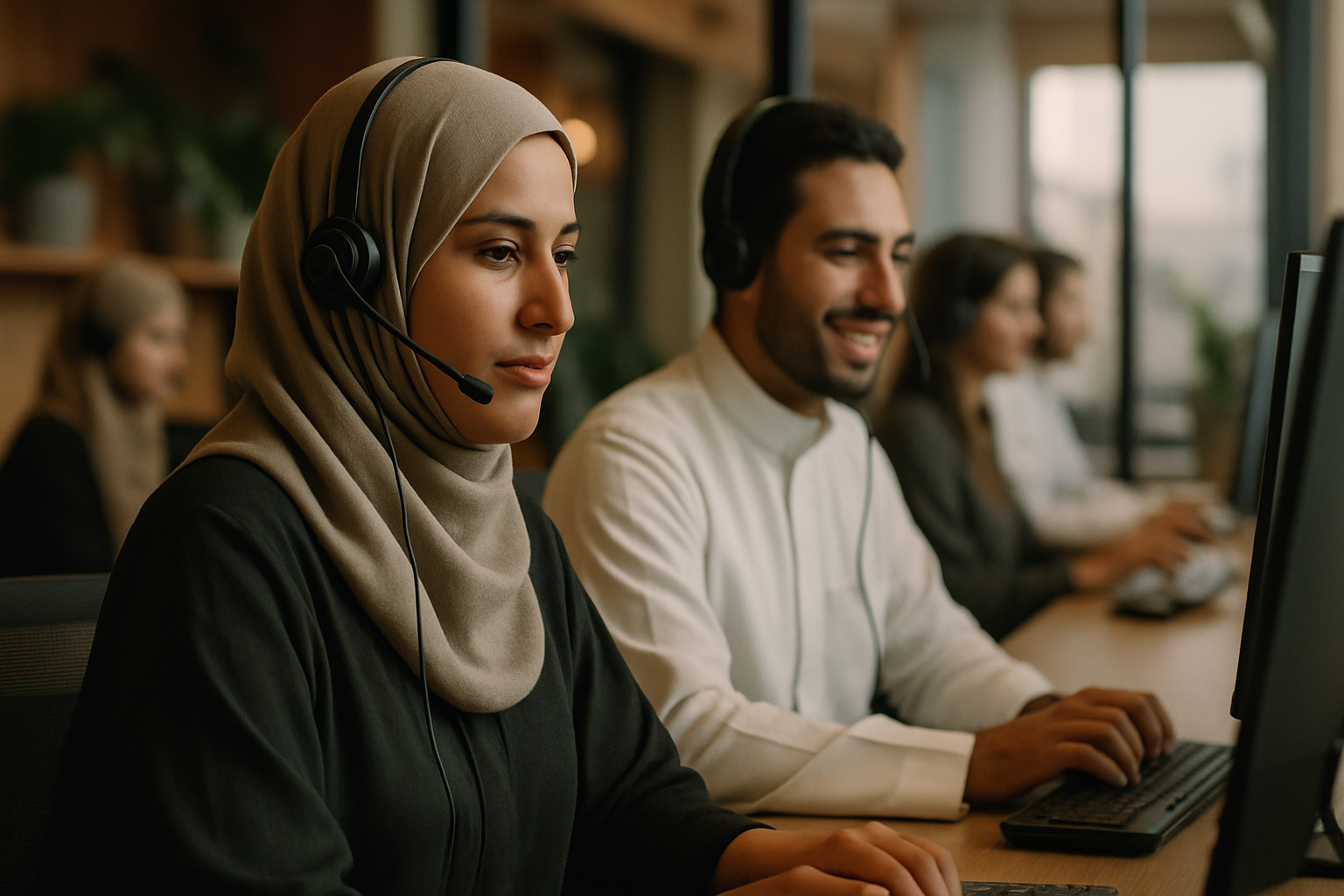 نظام إدارة علاقات العملاء (CRM) ومركز الاتصال الذكي بالذكاء الاصطناعي للأعمال في الخليج